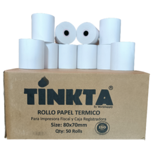 Rollos Termicos 80x70mm  para Impresora Fiscal