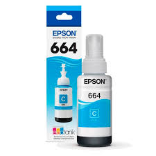 Tinta para Impresora EPSON 664 CYAN