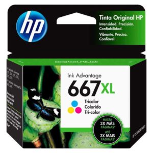 Cartucho para Impresora HP 667XL COLOR