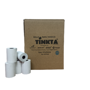 Rollo Térmicos 57x35mm para Impresora fiscal