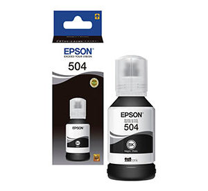 Tinta para Impresora EPSON 504 BLACK