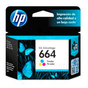 Cartucho para Impresora HP 664 COLOR