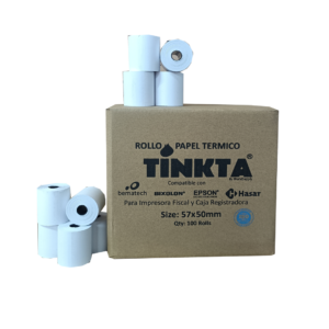 Rollo Térmicos 57x50mm para Impresora fiscal